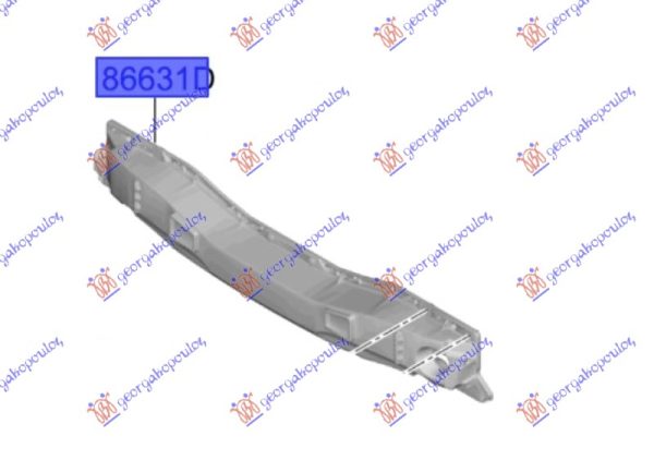REAR BUMPER REINFORCEMENT (O)