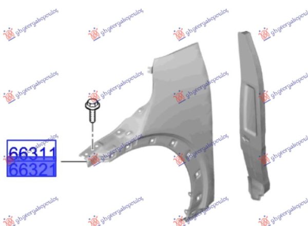 FRONT FENDER (O)