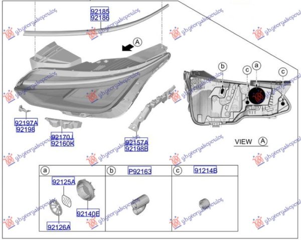 HEAD LAMP FULL LED (O)
