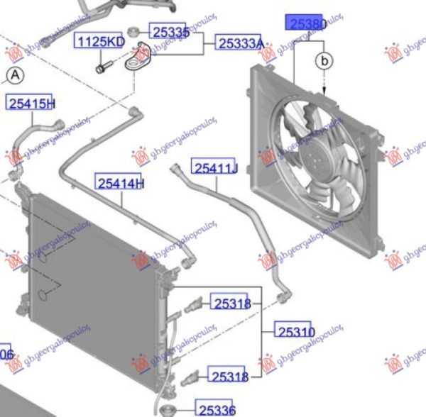 COOLING FAN ASSY (O)