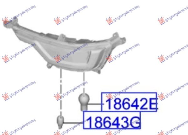 REAR FOG LAMP (O)