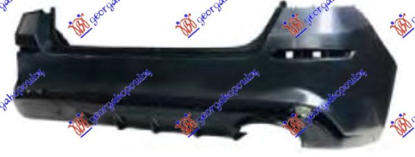 REAR BUMPER (ASSY) W/SPOILER SINGLE EXHAUST