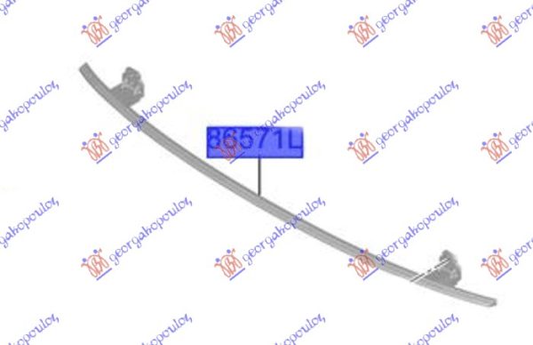 FRONT BUMPER REINFORCEMENT LOWER GT/GT-LINE (O)