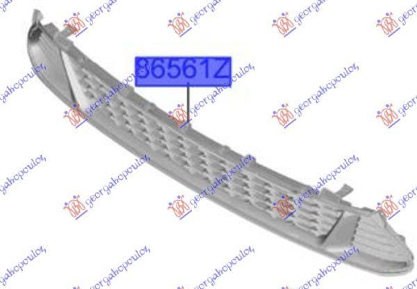 FRONT BUMPER GRILLE MIDDRLE GT (O)