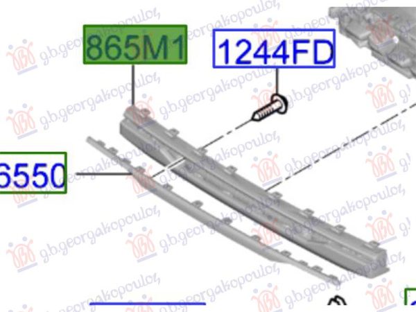 GRILLE INNER (PLASTIC COVER)