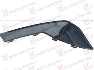 FRONT BUMPER MOULDING (PAINTED BLACK)