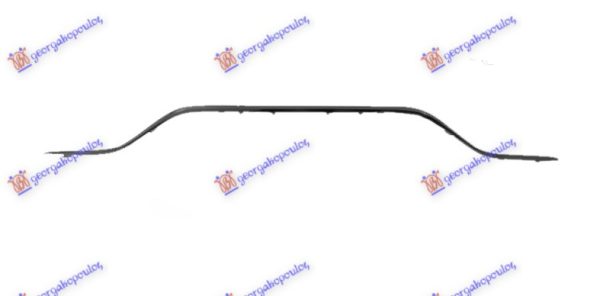 REAR BUMPER MOULDING BLACK POLISHED (AMG LINE)
