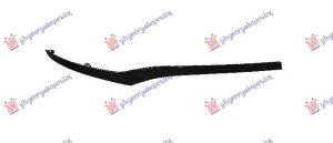 FRONT BUMPER MOULDING BLACK POLISHED (AVANTGARDE)