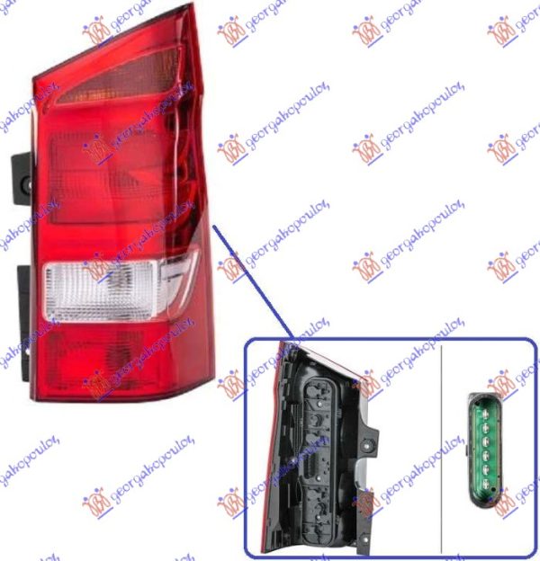 STOP LAMPA (2 GEPEK VRATA) (HELLA) DESNO