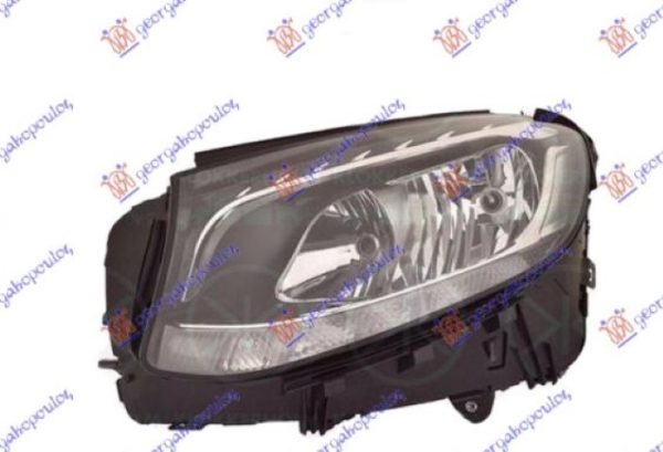 HEAD LAMP ELECTRICAL W/LED DRL (E) (HELLA)