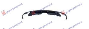 REAR BUMPER MOULDING LOWER BLACK POLISHED (AMG)