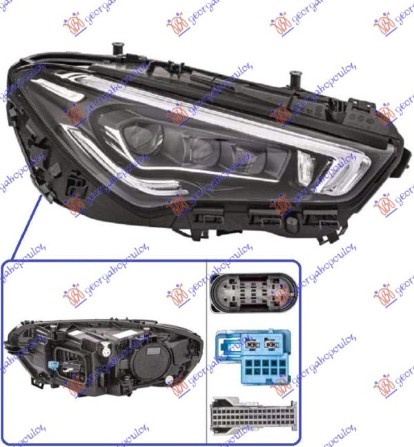 HEAD LAMP FULL LED AFS (W/O LOGO) (HELLA)