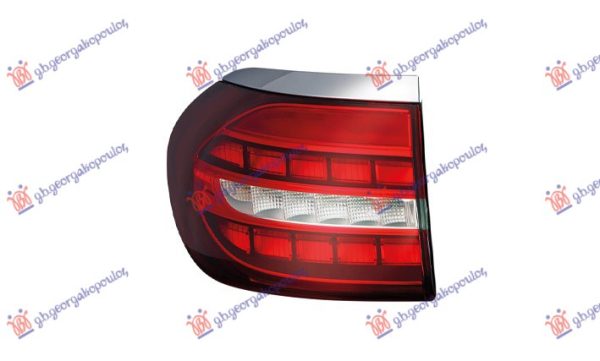 STOP LAMPA SPOLJASNJA FULL LED KARAVAN (NIGHT EDITION) (ULO) LEVO