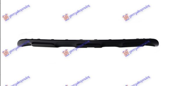 FRONT BUMPER SPOILER MOULDING BLACK POLISHED (AMG LINE)
