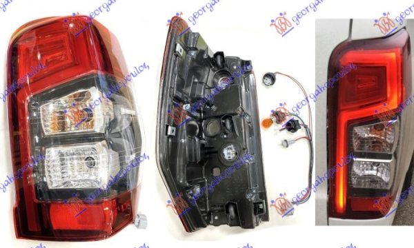 STOP LAMPA (LED2/PY21W/W16W) (LED OBLIK S) (TIP IC) (TAJLAND) DESNO