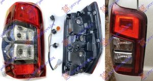 STOP LAMPA (LED2/PY21W/W16W) (LED OBLIK O) (TIP ICHIKOH) (BEZ ZADNJE MAGLENKE) (TAJLAND) LEVO