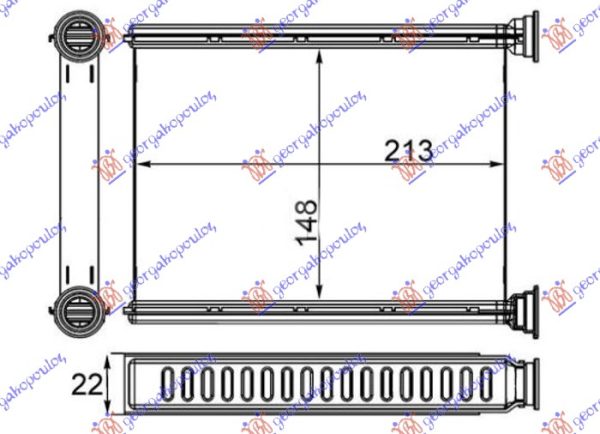 GREJAC KABINE 1.6 TURBO (148x215)