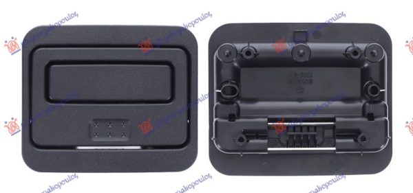 TAIL GATE HANDLE 5th INNER BLACK