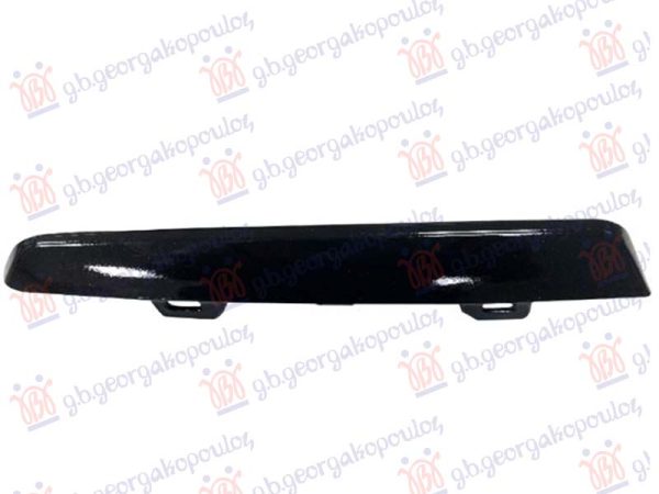 FRONT BUMPER GRILLE MOULDING PAINTED BLACK