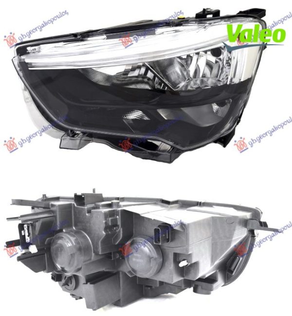 FAR ELEKTRICNI (H7/H1) LED DNEVNIM SVETLOM (VALEO) LEVO
