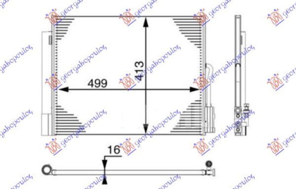 HLADNJAK KLIME 1.6 CDTI DIZEL (MANUELNI) (530x410)