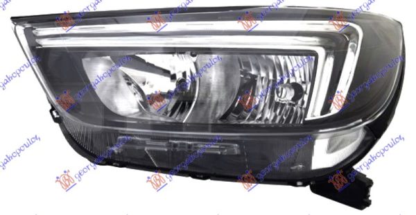 FAR ELEKTRICNI (H7/HB3) SA LED DNEVNIM SVETLOM (TYC) LEVO