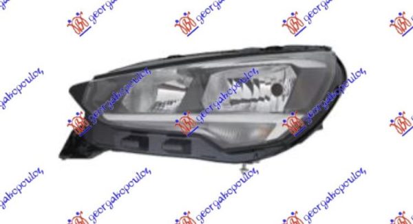 FAR ELEKTRICNI (H7/H15) (VALEO) LEVO