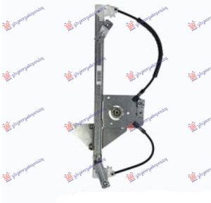 PODIZAC ZADNJEG PROZORA ELEKTRICNI (BEZ MOTORA) (NOSAC MOTORA CRNI) COMFORT (A KVALITET) LEVO