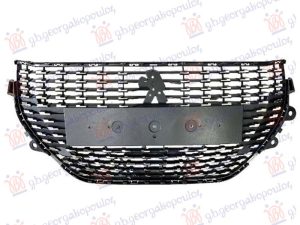 GRILLE BLACK W/CHROME MOULDINGS