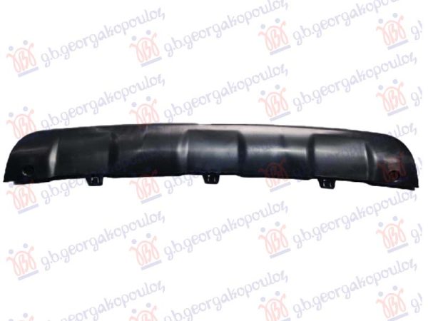 REAR BUMPER MOULDING LOWER (BLACK)