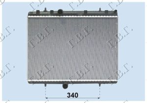 HLADNJAK MOTORA BENZIN/DIZEL (650x410x26) (CALSONIC TIP)
