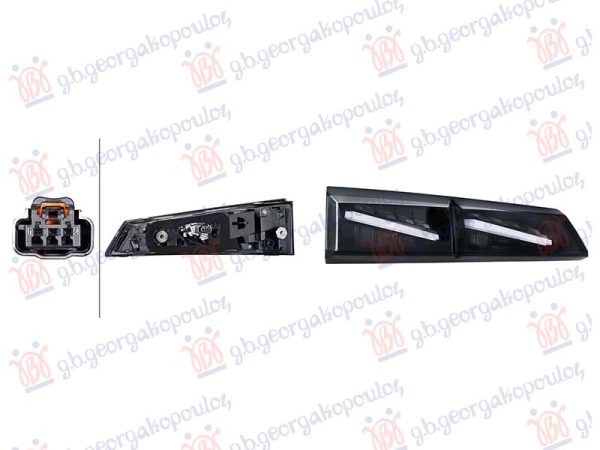 STOP LAMPA UNUTRASNJA LED (DYNAMIC) (HELLA) LEVO