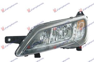 FAR ELEKTRICNI CRNI SA LED DNEVNIM SVETLOM (MARELLI) LEVO