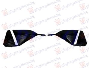 POKLOPAC MAGLENKE SJAJ-CRNI (SET 2 KOM)