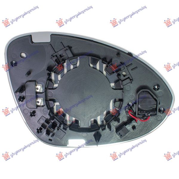 DOOR MIRROR GLASS HEATED (W/BLIS) (CONVEX GLASS)
