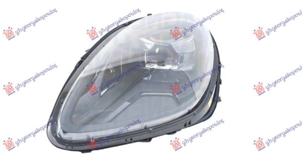 HEAD LAMP FULL LED (PDLS) BLACK (E) (MARELLI)