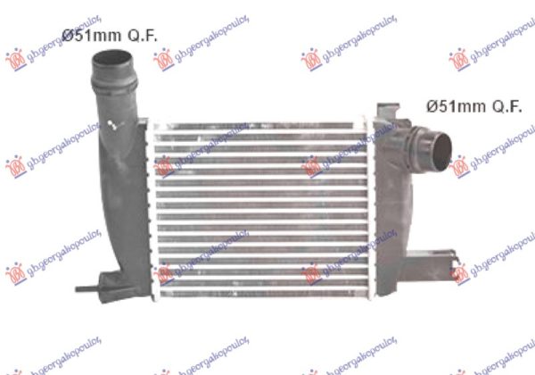 HLADNJAK INTERKULERA 1.6 BENZIN (256x218)