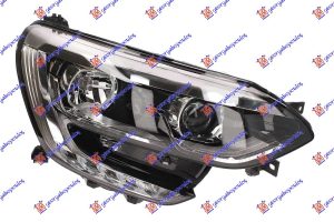 FAR ELEKTRICNI (H7/H7) HROM (SA LED DNEVNIM SVETLOM) (DEPO) DESNO