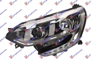 FAR ELEKTRICNI (H7/H7) HROM (SA LED DNEVNIM SVETLOM) (DEPO) LEVO