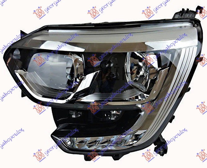 FAR ELEKTRICNI (H7/H7) HROM SA LED DNEVNIM SVETLOM (VALEO) LEVO