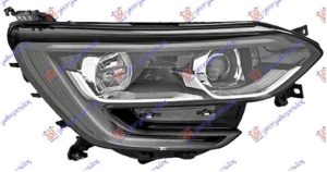 FAR ELEKTRICNI (H7/H7) CRNI LED DNEVNIM SVETLOM (TURSKA) DESNO