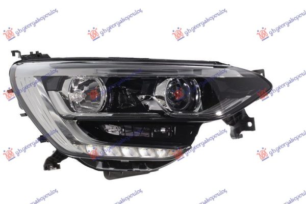 FAR ELEKTRICNI (H7/H7) HROM (SA LED DNEVNIM SVETLOM) 21- (VALEO) DESNO