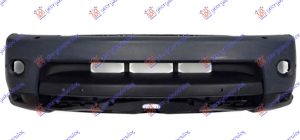 FRONT BUMPER 2010- PRIMED (W/4 PDC & WASHER & CAMERA)