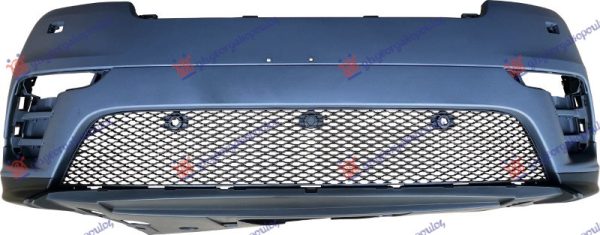 FRONT BUMPER PRIMED (W/WASHER HOLES HOLES) (W/CUTTING MARKS FOR PDC) (W/GRILLE) (R-DYNAMIC)