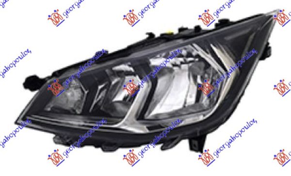 FAR ELEKTRICNI (H7/H7) (SA MOTOROM) SA LED DNEVNIM SVETLOM (TYC) LEVO
