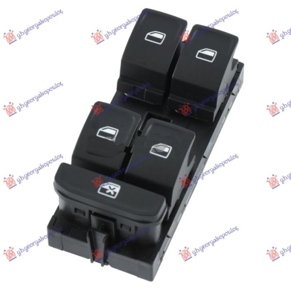 PREKIDAC U PREDNJIM VRATIMA (4 TASTERA) (12 PIN) LEVO