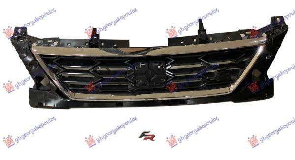 PVC MASKA CRNA KOMPLET (HROM OKVIR) (FR)