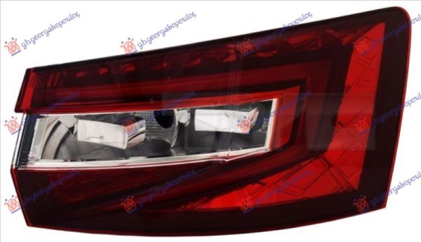 STOP LAMPA UNUTRASNJA KARAVAN CELA LED ZATAMNJENA (TYC) DESNO