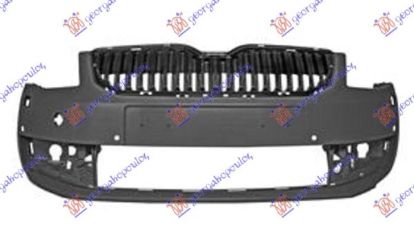 FRONT BUMPER (W/GRILLE) (W/4 PDC & WASHER HOLES) (W/2 CUTTING MARKS FOR PDC)