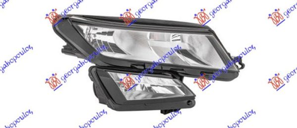 FAR ELEKTRICNI SA MAGLENKA SA LED DNEVNIM SVETLOM (HELLA) DESNO